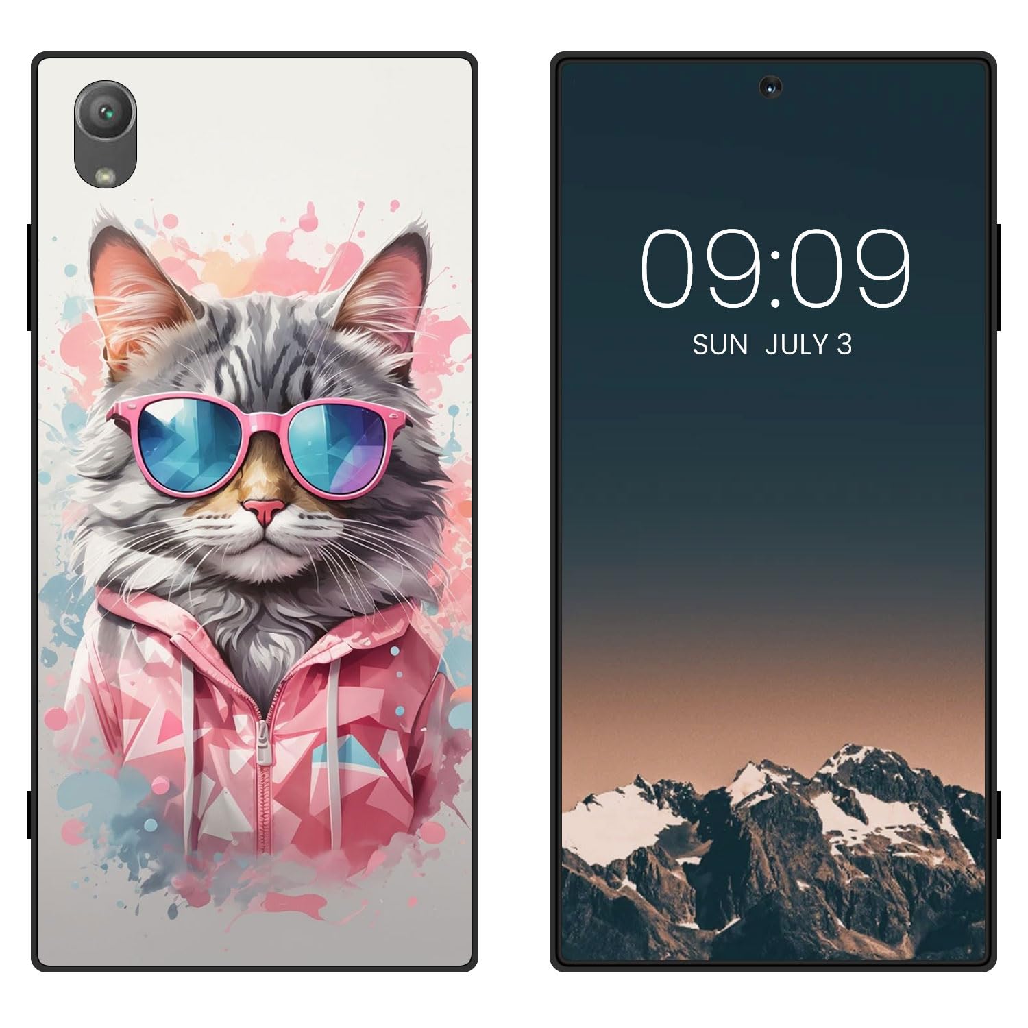 WUACYEAMING for Sony Xperia XA1 Plus Cute Case,Soft