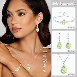 Linawe Silver Necklace for Women, Choker Necklace