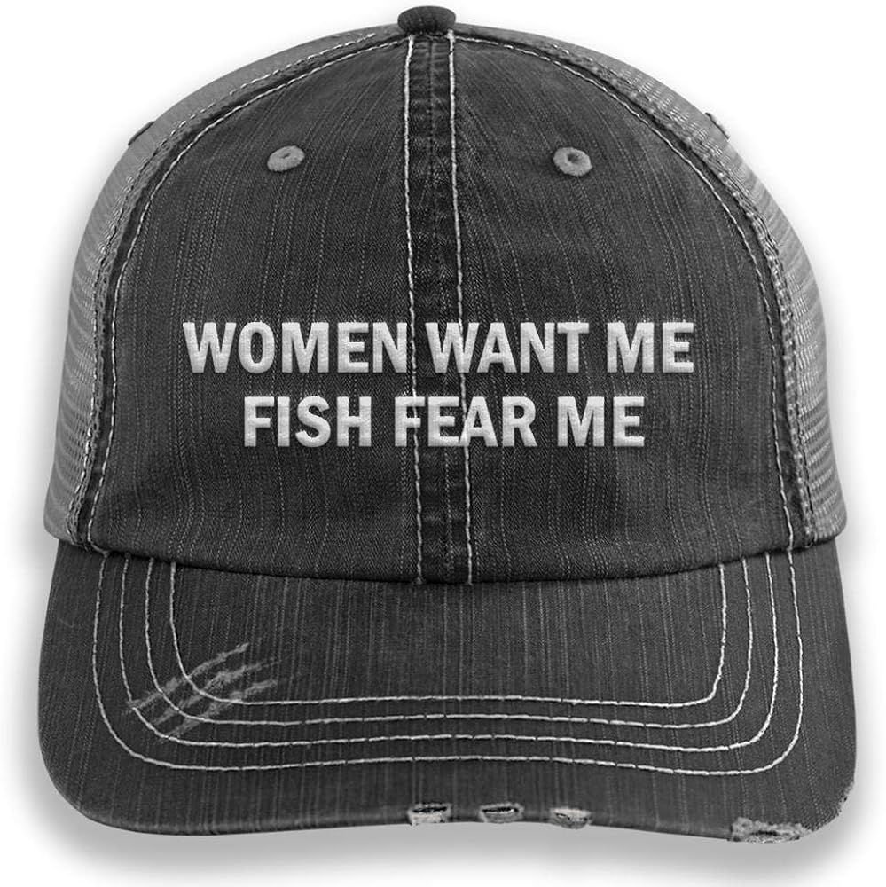 womens black trucker hat