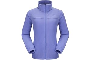 CAMEL CROWN Women Full Zip Fleece Jackets with Pockets Soft Polar Fleece Coat Jacket Sweater for Spring Outdoor
