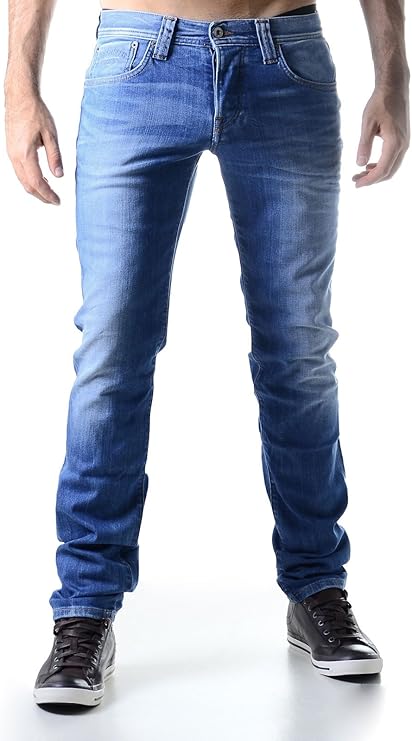 pepe jeans cane straight low waist