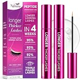 Eyelash Growth Serum-2 Pack Peptides Formula for Fuller Lashes,Brows,10ml A