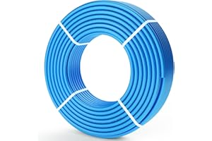 VEVOR PEX Pipe 1/2 Inch, 300 Feet Length PEX-B Flexible Pipe Tubing for Potable Water, Pex Water Lines for Hot/Cold Water & E