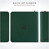 Vault X 12 Pocket Trading Card Binder Zip 480 Cards Green Exo-Tec Album view 8