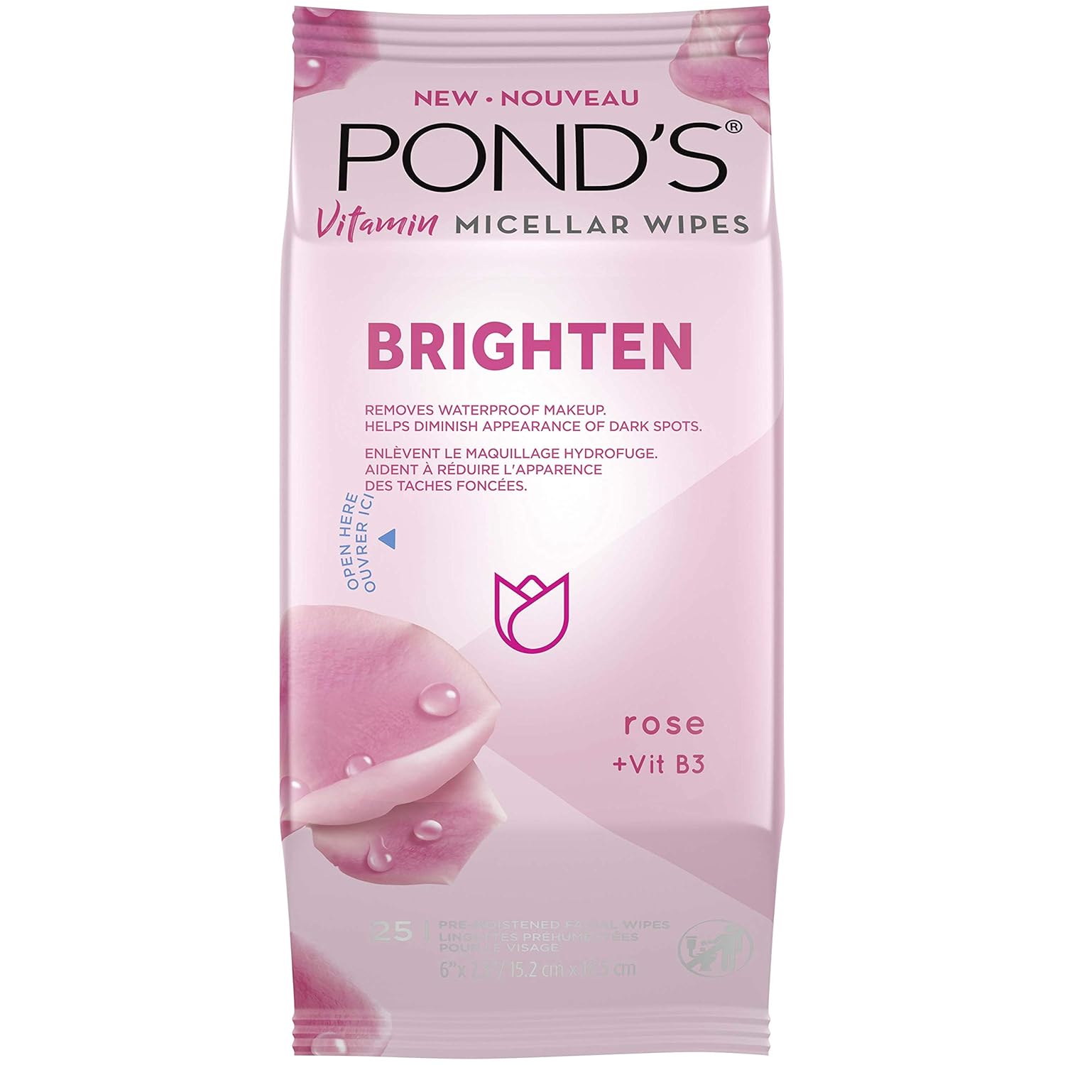 ponds cleansing face wipes