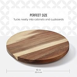 Copco 5273960 Acacia Wood Lazy Susan, 10-Inch