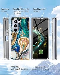 Btscase for Samsung Galaxy Z Fold 5 Case,Built in