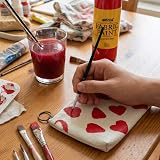 Nazca Colors Red Fabric Paint 250ml - Acrylic Textile & Leather Paint view 5