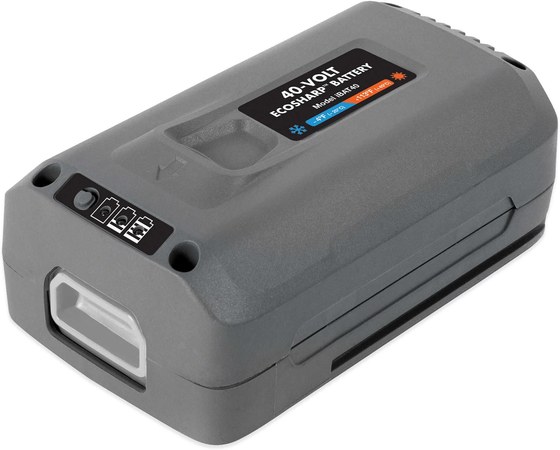 EcoSharp Lithium Ion Battery 40 Volt for Your Snow Joe or Sun Joe