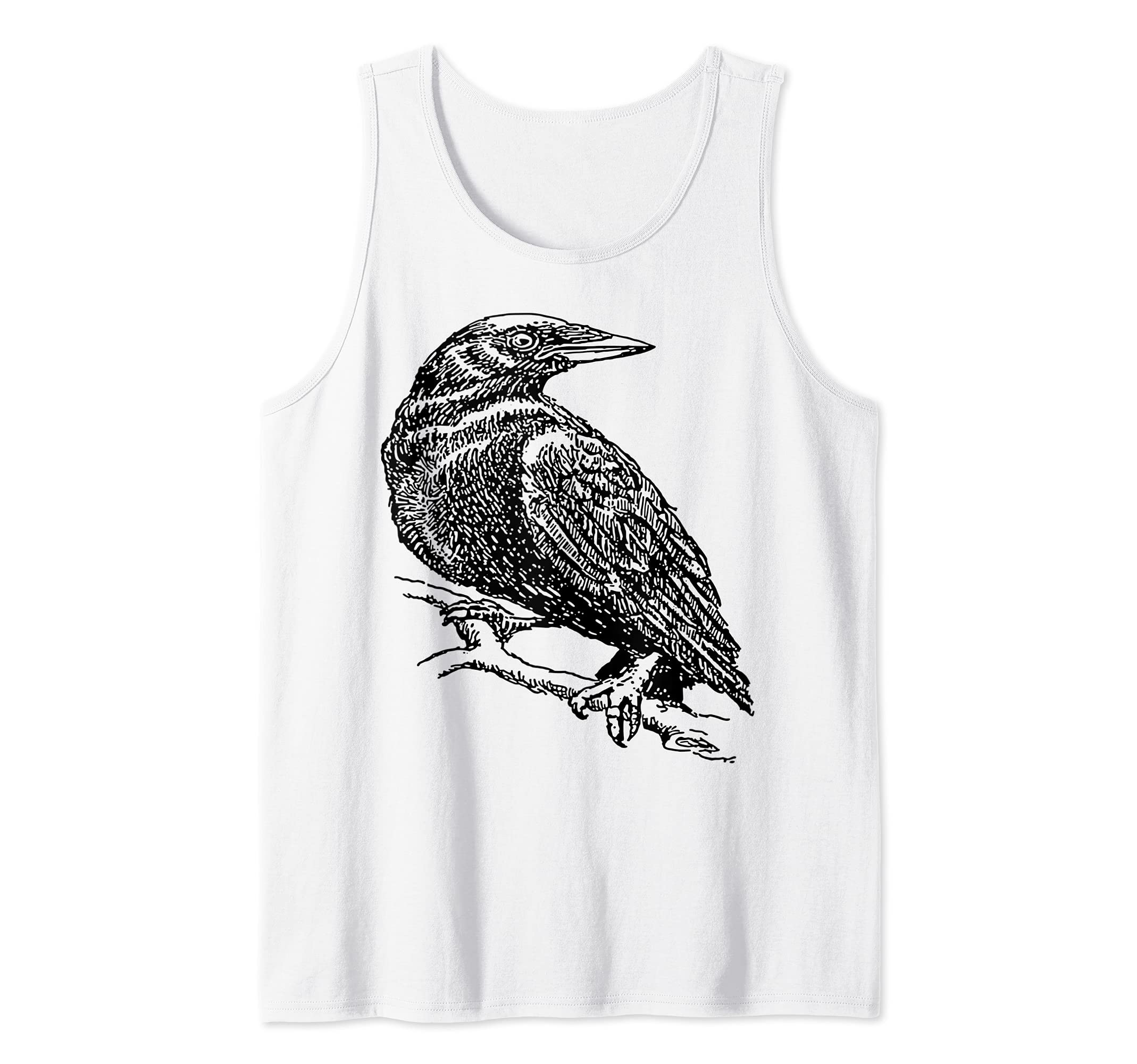 Crow Bird Tank Top