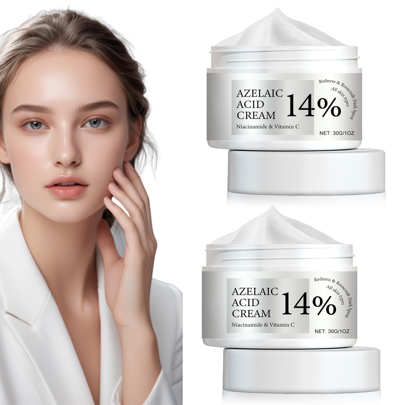 Asheyya Cream, Face Serum Skin Care Beauty with Niacinamide & Vitamin C