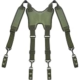 MELOTOUGH Tactical Suspenders For Duty Belt Police Suspenders 1.5 inch Police Suspenders for Law Enforcement Duty Belt