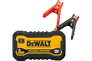DeWalt DXAELJ16 1600 Peak Amp Jump Starter Battery Booster with USB Power Station