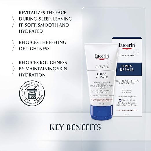 eucerin urea repair rich face cream