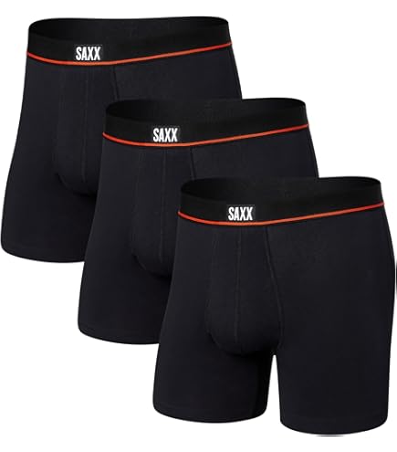 SAXX Underwear Co. Men's Ultra Super Soft Boxer Brief Fly 3-Pack