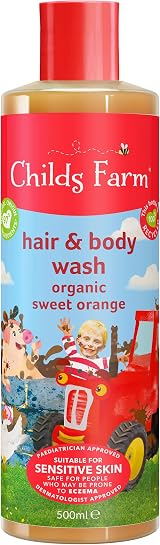 Childs Farm Kids Hair & Body Wash Organic Sweet Orange 500ml view 1