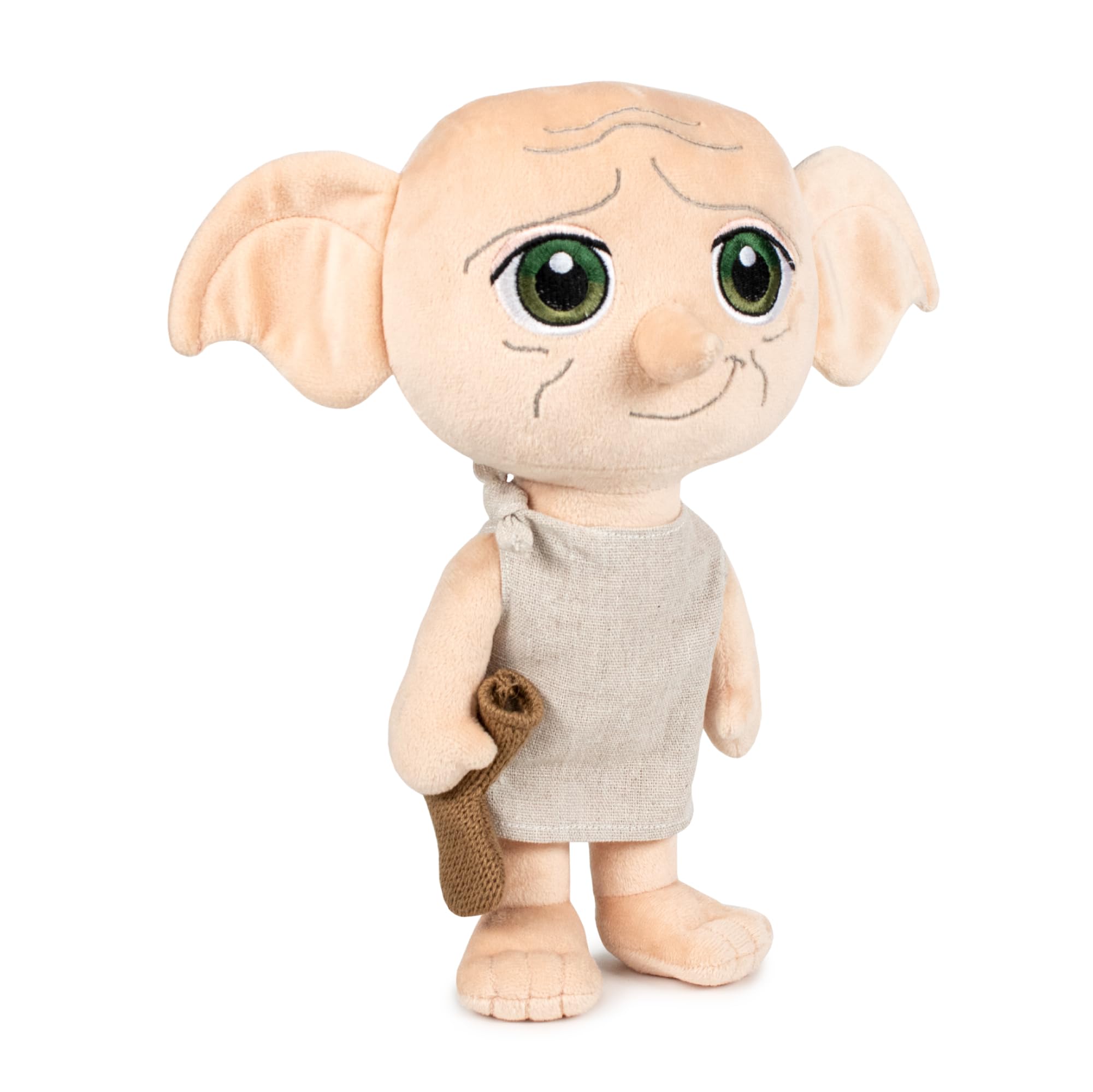 Famosa Softies - Harry Potter Movie Dobby the Elf Sound Plush Toy 30cm Soft and Soft Texture Gift for Fans or Boys and Girls of Any Age, Famous (760022313)