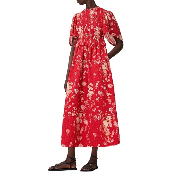 Amazon.com: AllSaints Womens Xena Dress Armada Red Size UK 4/US 0 :  Clothing, Shoes & Jewelry