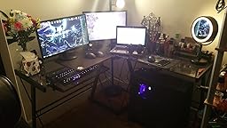 Amazon.com: Walker Edison Soreno 3-Piece Corner Desk