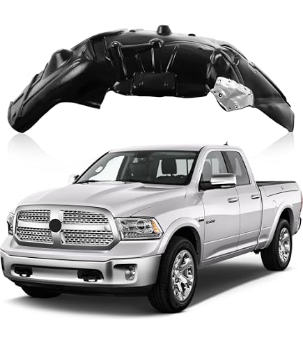 thumbnail image 2 of TRQ Front Right Inner Fender Liner For 2009-2018 Ram 1500 & 2019 Classic - Passenger Side 2 of 8