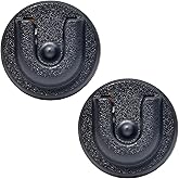 UAYESOK 2PCS Universal Mobile Radio Mic Holder with Adhesive Back | Portable CB Mic Hang Up Clip Mount, For Yaesu MH-67A8J, HYT SM16A1, Motorola Kenwood QYT KT-8900 Car Microphone
