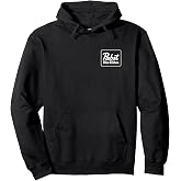 Pabst Blue Ribbon White Logo Pullover Hoodie
