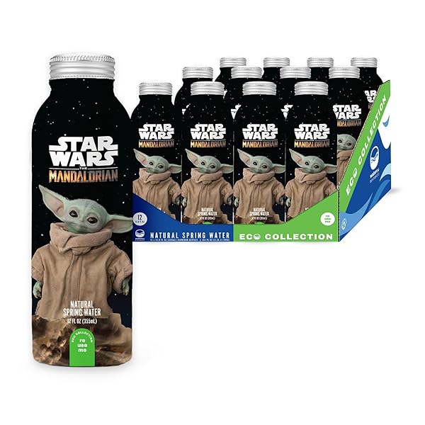 PULSE STAR WARS THE MANDALORIAN NATURAL SPRING WATER...