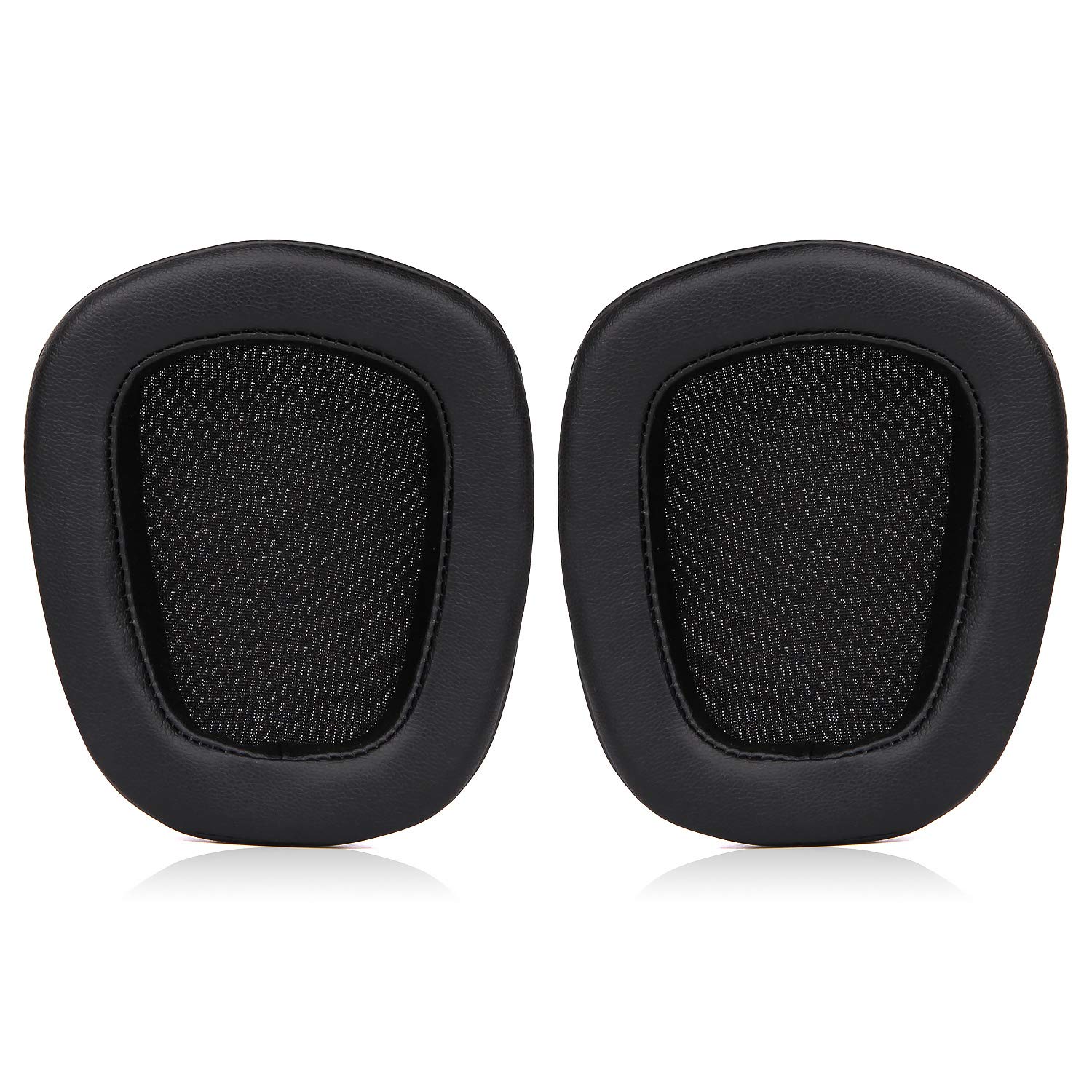 JECOBB Replacement Earpads with Protein Leather & Memory Foam Ear Cushion Cover for Logitech G633 G933 G935 Headphone ONLY