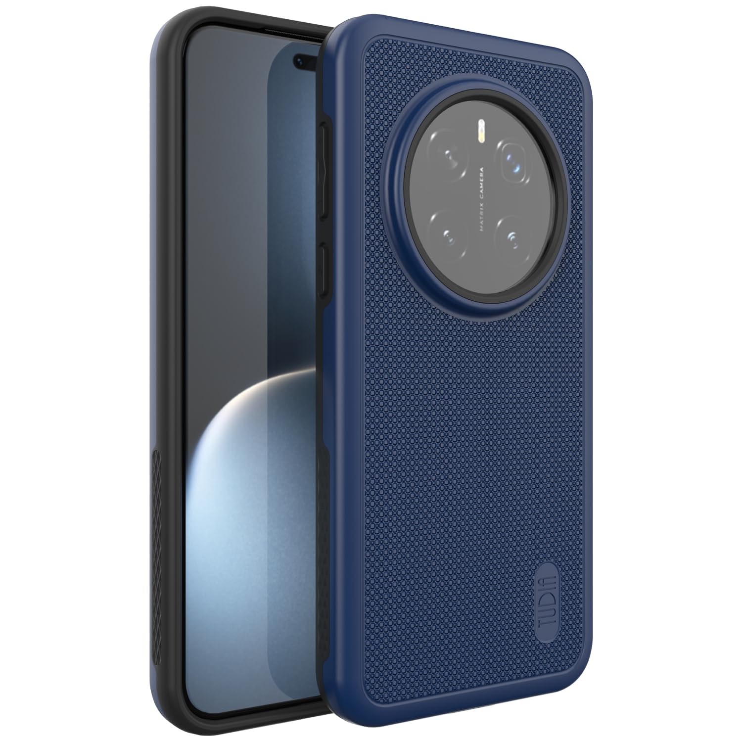 Photo 1 of TUDIA DualShield Grip Designed for Honor Magic 7 Pro Case 5G (2025), [MergeGrip] Military Grade Dual Layer Shockproof Slim Tough Heavy Duty Phone Cases Cover (Indigo Blue, Basic)