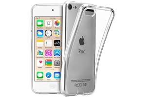 Vultic Clear Case for iPod Touch 5/6 / 7, Soft Slim Fit Shockproof TPU Lightweight Thin Transparent Cover