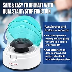 Sanliang Mini Centrifuge 7000RPM Lab Benchtop
