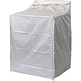 QLLY Washer/Dryer Cover for Top-loading Machine – Waterproof, Dustproof, Sun-Proof, W29”D28”H43” Suitable for most Washers/Dr