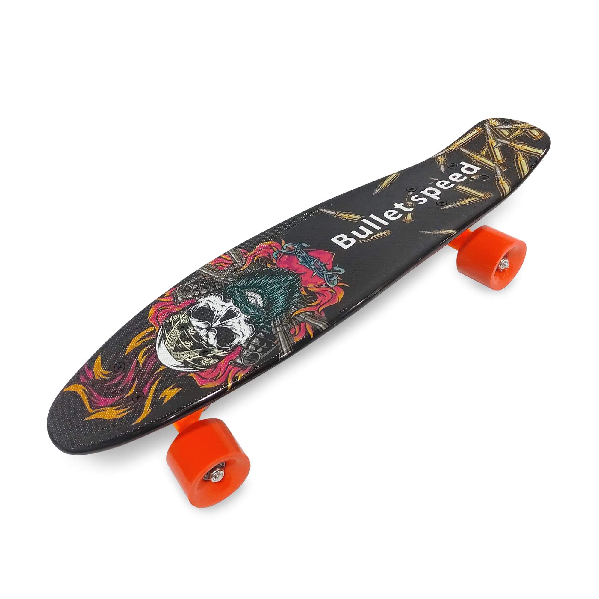 HGL OzBozz MIRROR SKATEBOARD - 22 INCH DECK - Dramatic Mirror Graphics