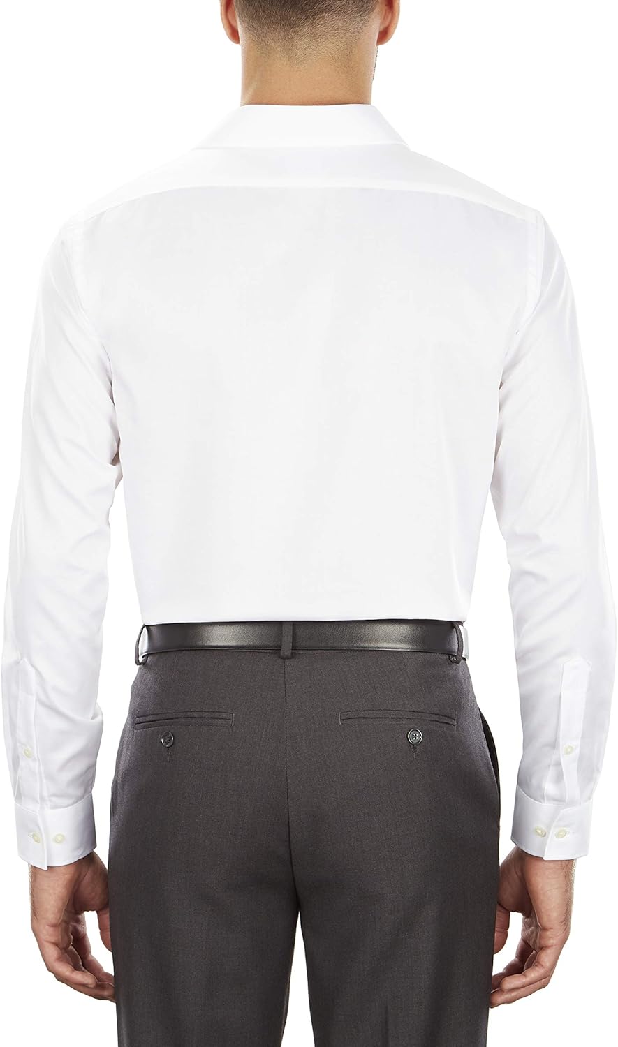 Van Heusen Men's Dress Shirt Flex Regular Fit Solid at  Men’s Clothing store