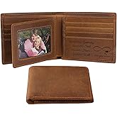 Engraved Personalized Wallet For Husband,Customized Gifts for Husband