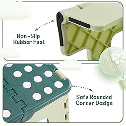 ACSTEP 9 Inch Folding Step Stool 300 LB Capacity