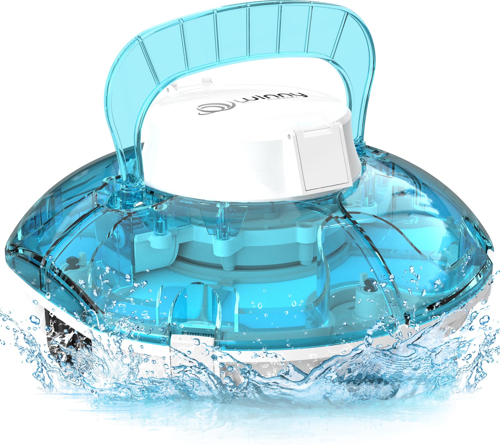 Photo 1 of (2025 Upgrade) Cordless Robotic Pool Cleaner, Lasts 75 Min, Automatic Vacuum for Above-Ground Pools up to 645 Sq.ft,Portable, Self-Parking