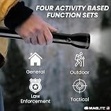 Mag-Lite ML300L 4D LED Torch Flashlight Black 1002 Lumens Long Range ECO Mode view 8