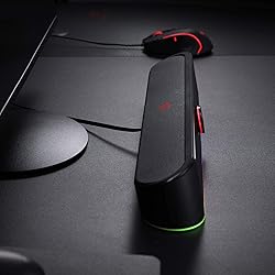 Redragon GS560 RGB Desktop Soundbar, 2.0 Channel