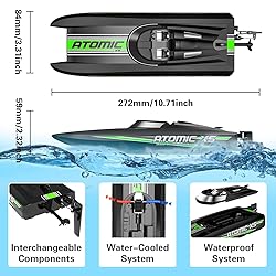 VOLANTEXRC Remote Control Boats for Pools and Lakes