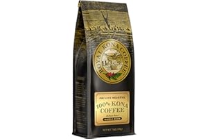 ROYAL KONA COFFEE FOR ROYALTY ROYAL KONA COFFEE Whole Bean - 100% Hawaiian Kona Whole Bean Coffee Medium Roast, 7 oz