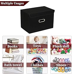 STOREONE Fabric Storage Cube Bins Foldable