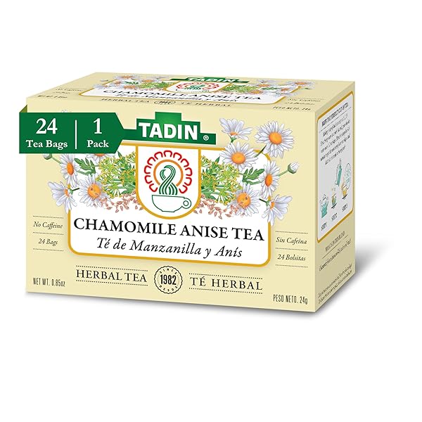 TADIN TEA, MANZANILLA & ANIS CHAMOMILE WITH ANISSE...