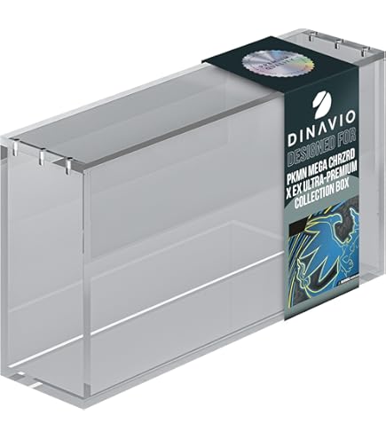 Amazon.com: VINJKZQ Acrylic Magnetic Display Case for MTG Set Booster & 30- Pack Play Booster Box - Heavy Duty 8mm Thick, UV Protection Storage Box
