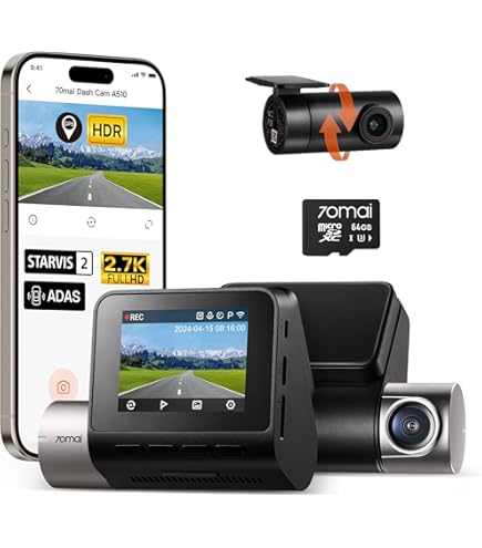 70mai Dash Cam Accessory, Accessories for Car Camera, Replaceable