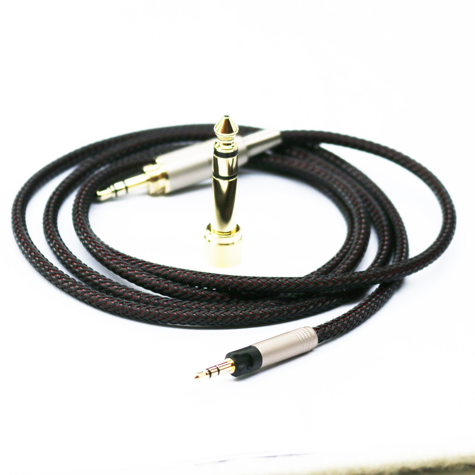ABLET Replacement Audio Upgrade Cable Compatible with Sennheiser HD6 MIX, HD7, HD8 DJ Headphones 1.2meters/4feet