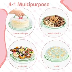 Ohuhu Cheesecake Container, Cake Pie Carrier