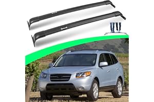 220 LBS Roof Racks for 2007-2012 Hyundai Santa Fe, Cross Bars for Rooftop Cargo Ski Kayak Bike Accessories