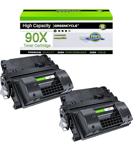 Amazon.com: 90X Black High-Yield Toner Cartridge with Chip (2-Pack
