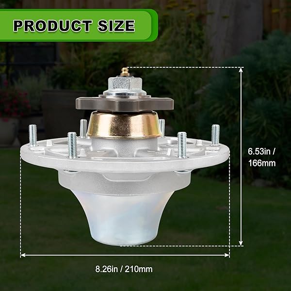 TCA17517 SPINDLE ASSEMBLY COMPATIBLE WITH JO HN DEE- RE Z TRAK Z510A, Z520A, Z710A, Z720A & 48″/54″/60″/72″ REPLACE FOR TCA17517, TCA24880, TCA20639, 3-PACK